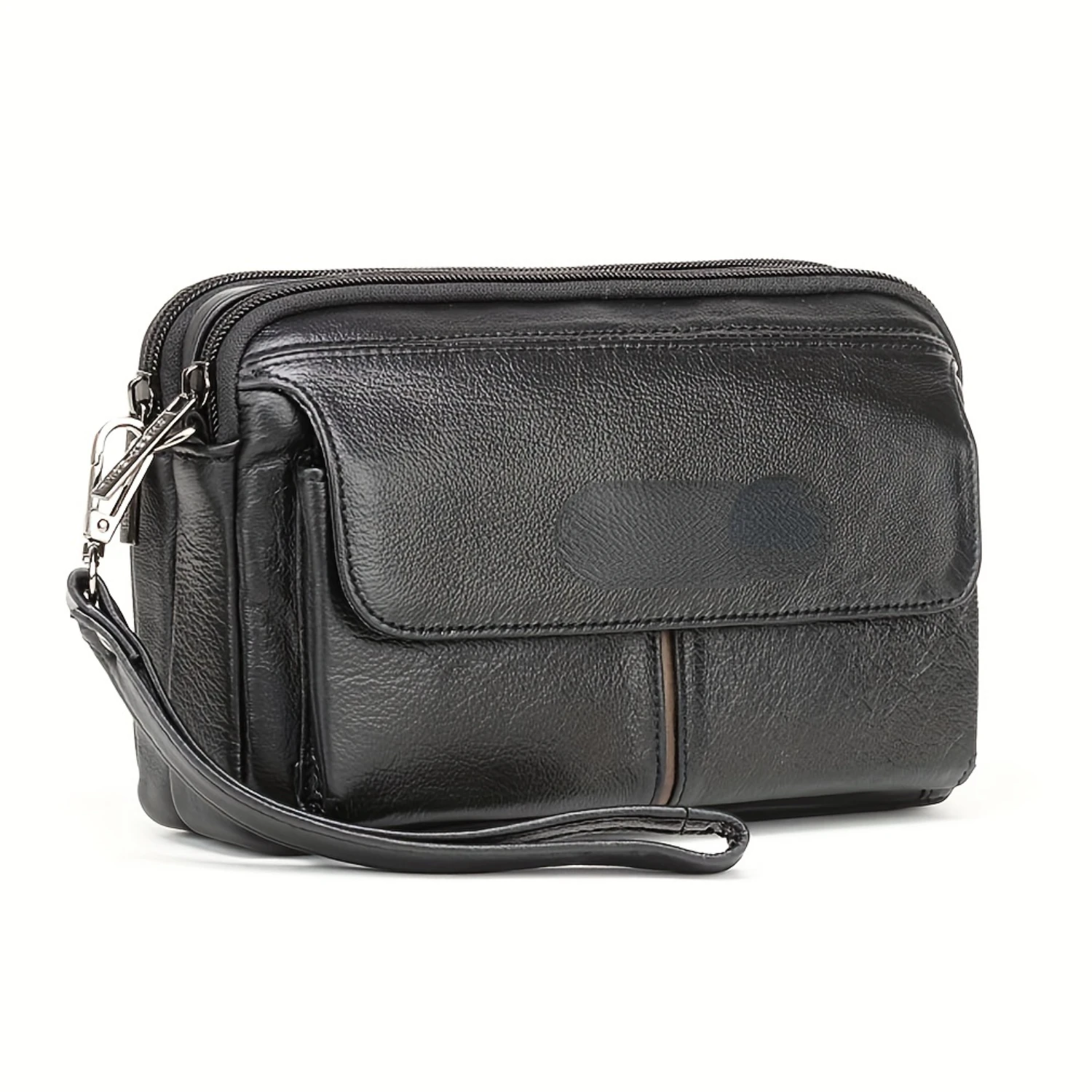 Genuine Leather Clutch Purse Wallet For Men, Wristlet Business Bag, Multifunctional Handbag Envelope Bag
Genuine Leather Clutch Purse Wallet For Men, Wristlet Business Bag, Multifunctional Handbag Envelope Bag