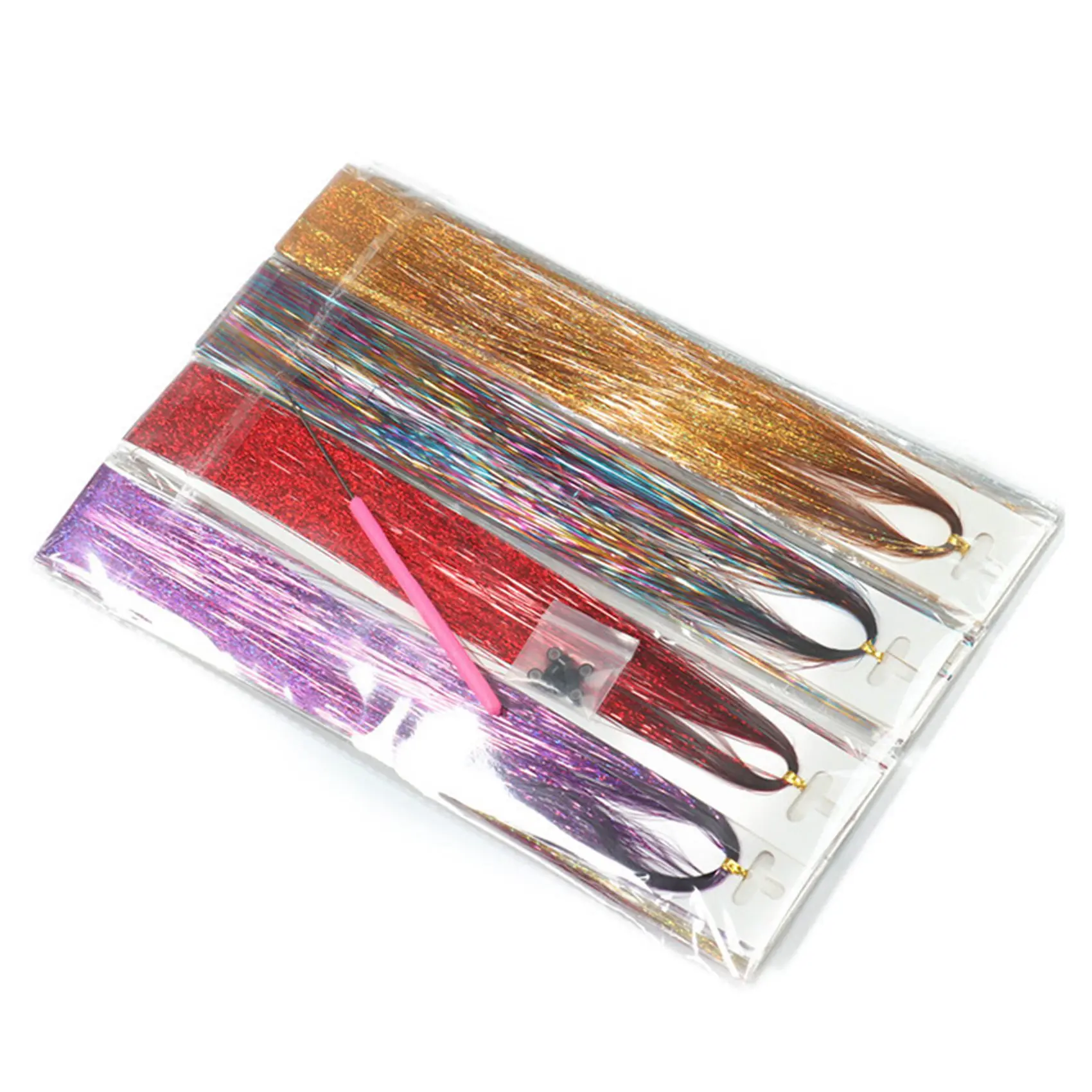 A28F-2X Hair Tinsel Strands Kit, Tinsel Hair Extensions, Fairy Hair Tinsel Kit For Women Girls With Tools (12 Colors)
A28F-2X Hair Tinsel Strands Kit, Tinsel Hair Extensions, Fairy Hair Tinsel Kit For Women Girls With Tools (12 Colors)