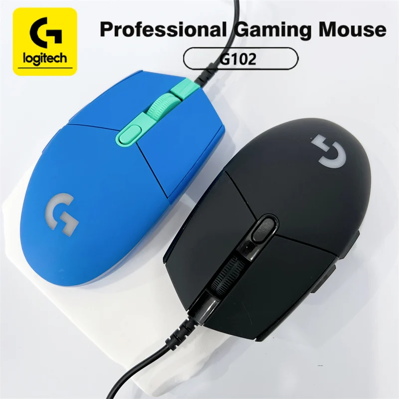 Logitech G102, 8000 DPI precision, 16.8 million RGB colors, 6 programmable buttons, ergonomic design
Logitech G102, 8000 DPI precision, 16.8 million RGB colors, 6 programmable buttons, ergonomic design