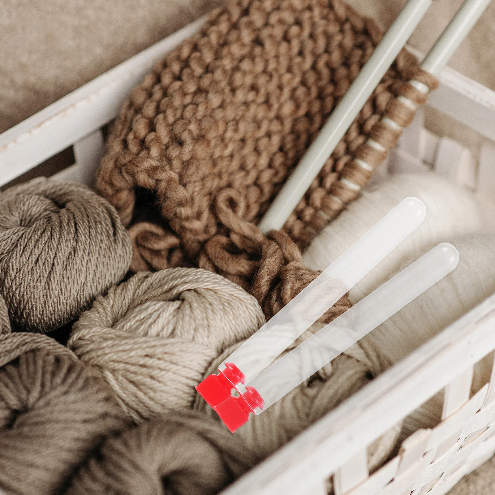 40Pcs Needle Bottle Storage Bottle for Knitting Needles Holder Threading Needle Box Embroidery Supply Sewing Tool Organizer Case
40Pcs Needle Bottle Storage Bottle for Knitting Needles Holder Threading Needle Box Embroidery Supply Sewing Tool Organizer Case