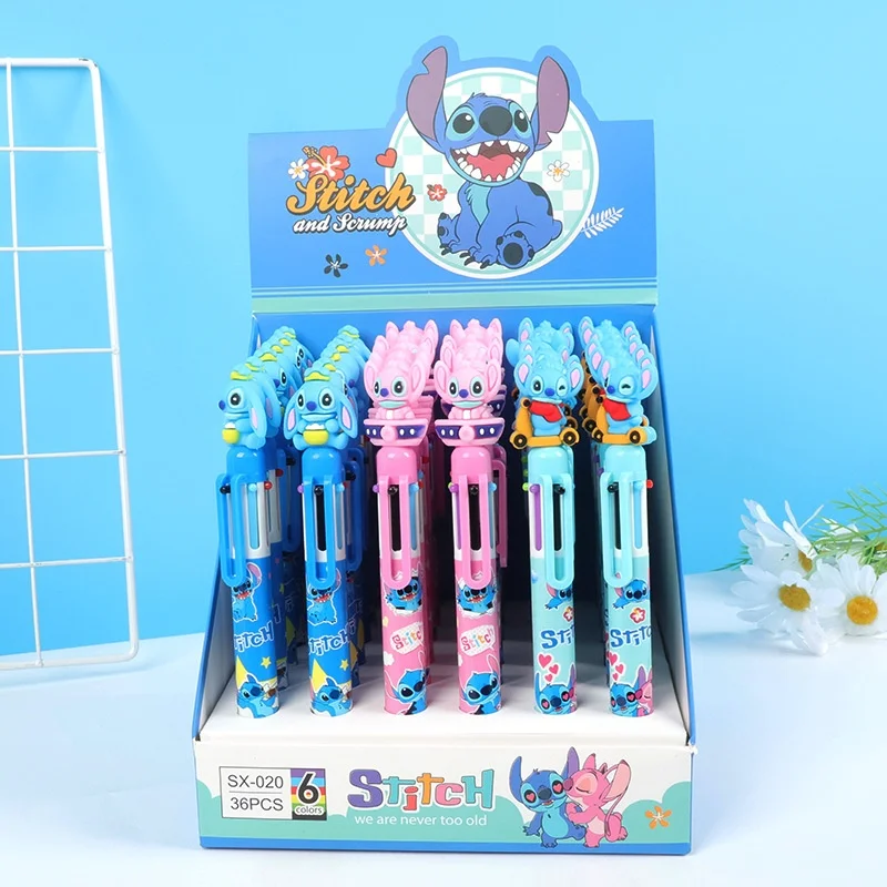 36 шт./лот Kawaii Disney Stitch 6 цветов шариковая ручка милые шариковые ручки для школы и офиса письменные принадлежности
36 шт./лот Kawaii Disney Stitch 6 цветов шариковая ручка милые шариковые ручки для школы и офиса письменные принадлежности