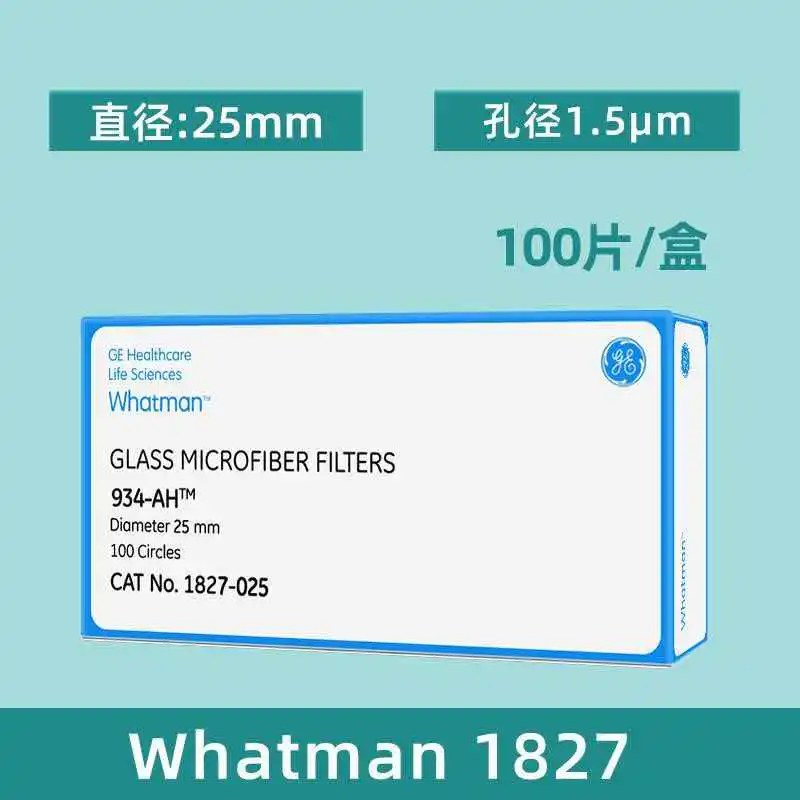 Whatman Glass Fiber Filter Paper Membrane 1827-025/047/070/090/110/125/150 934-AH
Whatman Glass Fiber Filter Paper Membrane 1827-025/047/070/090/110/125/150 934-AH