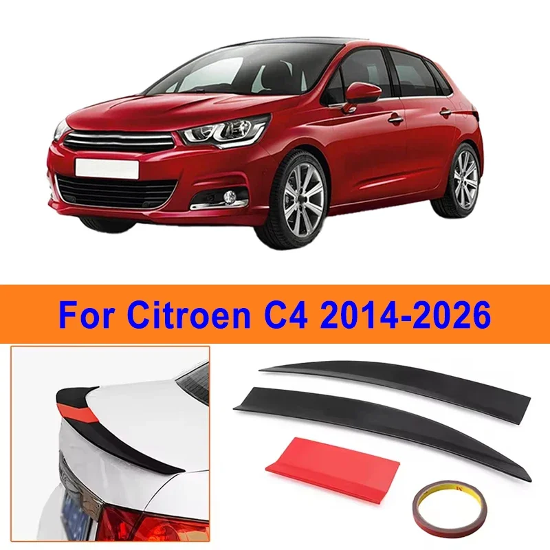 For Citroen C4 2014-2026 3-Section ABS Rear Trunk Spoiler 115-125cm Adjustable Sports Decor Top Wing Car Exterior Parts
For Citroen C4 2014-2026 3-Section ABS Rear Trunk Spoiler 115-125cm Adjustable Sports Decor Top Wing Car Exterior Parts