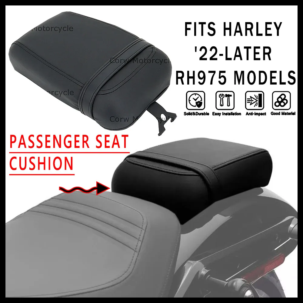 RH975 новый для Harley Nightster 975 RH975 RH975 2022 2023 мотоциклетная подушка для пассажирского сиденья, задняя подушка для сиденья Solo, черная
RH975 новый для Harley Nightster 975 RH975 RH975 2022 2023 мотоциклетная подушка для пассажирского сиденья, задняя подушка для сиденья Solo, черная