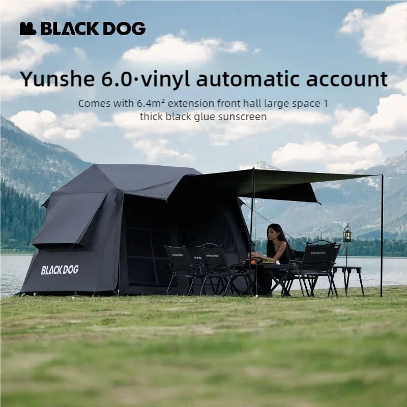 Blackdog Outdoor Camping Tent Automatic Quick-open Rainproof And Sunproof Thickened Ridge Overnight Tent Camping Eqiupment
Blackdog Outdoor Camping Tent Automatic Quick-open Rainproof And Sunproof Thickened Ridge Overnight Tent Camping Eqiupment
