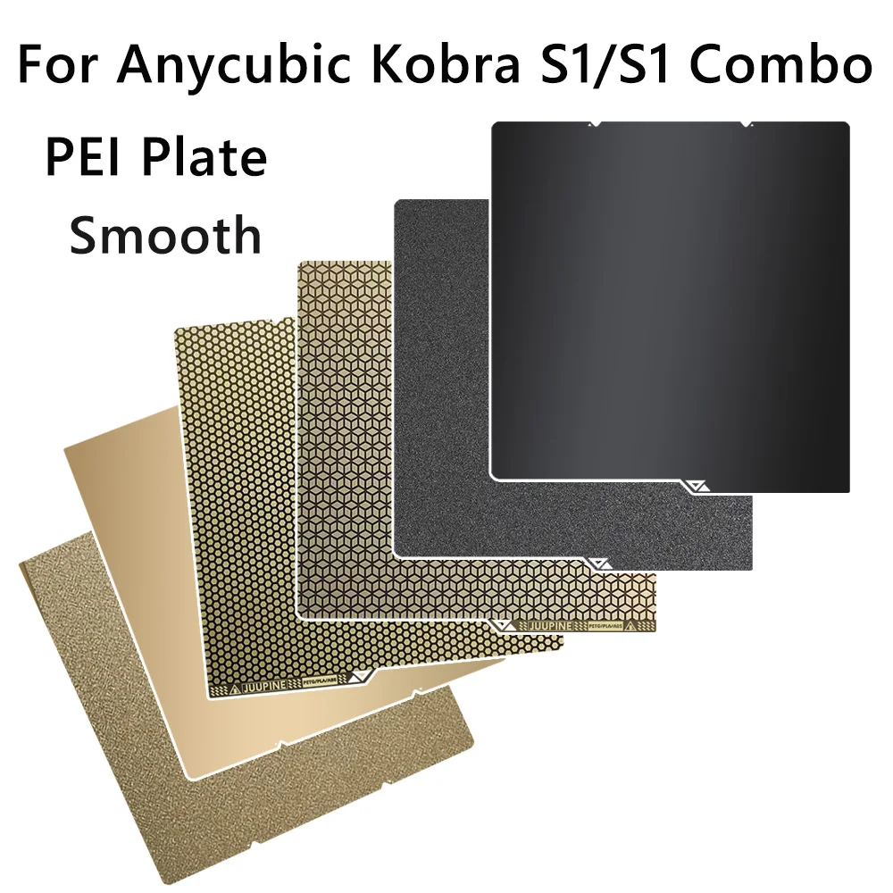 Для Anycubic Kobra S1 Pei Plate Pei Honeycomb Square 264x276 Smooth Textured Kobra S1 Combo Buildplate Двусторонние детали S1C
Для Anycubic Kobra S1 Pei Plate Pei Honeycomb Square 264x276 Smooth Textured Kobra S1 Combo Buildplate Двусторонние детали S1C