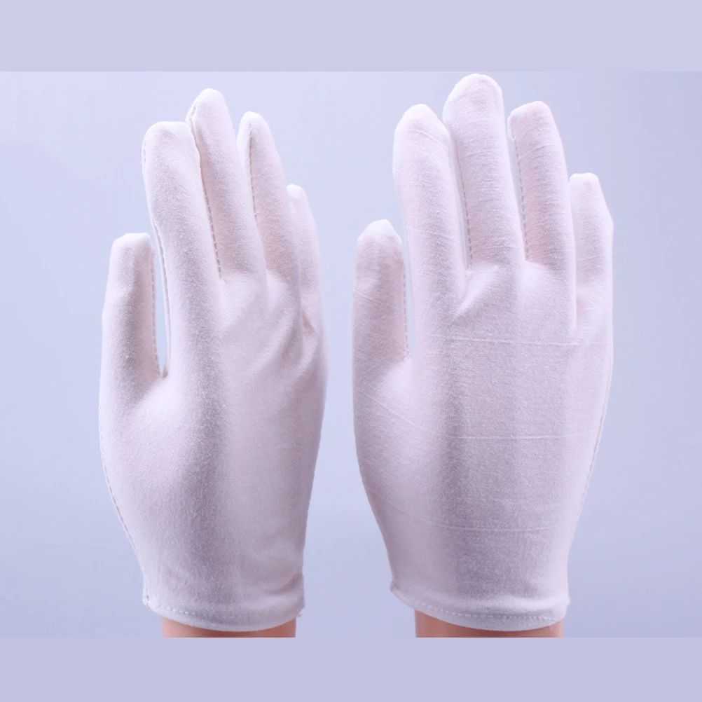4pcs Lightweight Cotton Protective Gloves Work Safety Industrial Gardening Cleaning Reusable Moisturizing Fingerprint Barrier
4pcs Lightweight Cotton Protective Gloves Work Safety Industrial Gardening Cleaning Reusable Moisturizing Fingerprint Barrier