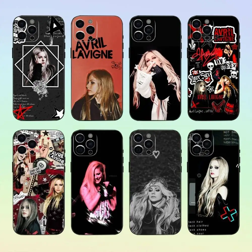 Singer Avril L-Lavigne Phone Case Silicone Soft For IPhone 17 16 15 14 13 12 11 Black Soft Silicone case
Singer Avril L-Lavigne Phone Case Silicone Soft For IPhone 17 16 15 14 13 12 11 Black Soft Silicone case