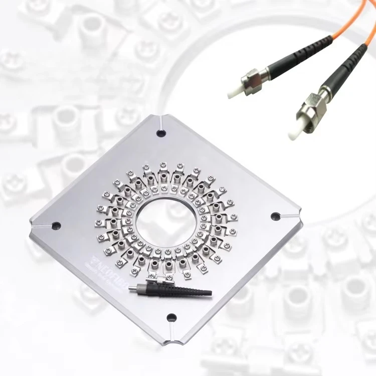 SMA905-24-CTR SMA905 Connector Ferrule Sma905 Jig 24 Holder Plate Upc Fiber Optic Polishing Fixture
SMA905-24-CTR SMA905 Connector Ferrule Sma905 Jig 24 Holder Plate Upc Fiber Optic Polishing Fixture