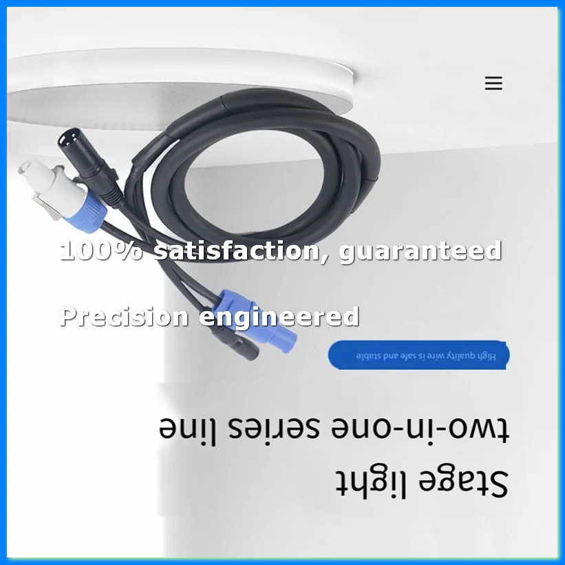 Powercon Cable Combination of Powercon Plug and XLR Signal Line for Light Power Connection Signal Transit(A)-A31R
Powercon Cable Combination of Powercon Plug and XLR Signal Line for Light Power Connection Signal Transit(A)-A31R