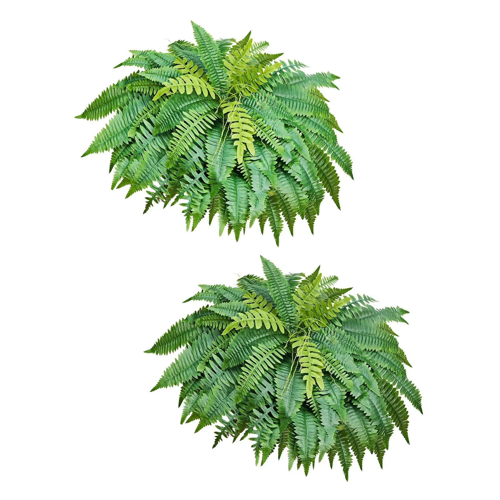 Artificial Ferns, 45 Inch Fake Boston Fern Bush Plant with 63 Fronds, Faux Greenery for Indoor/Outdoor Decor, Silk & LDPE, Suitable for Home Porch Garden Office Living Room Planter, Set of 2
Artificial Ferns, 45 Inch Fake Boston Fern Bush Plant with 63 Fronds, Faux Greenery for Indoor/Outdoor Decor, Silk & LDPE, Suitable for Home Porch Garden Office Living Room Planter, Set of 2