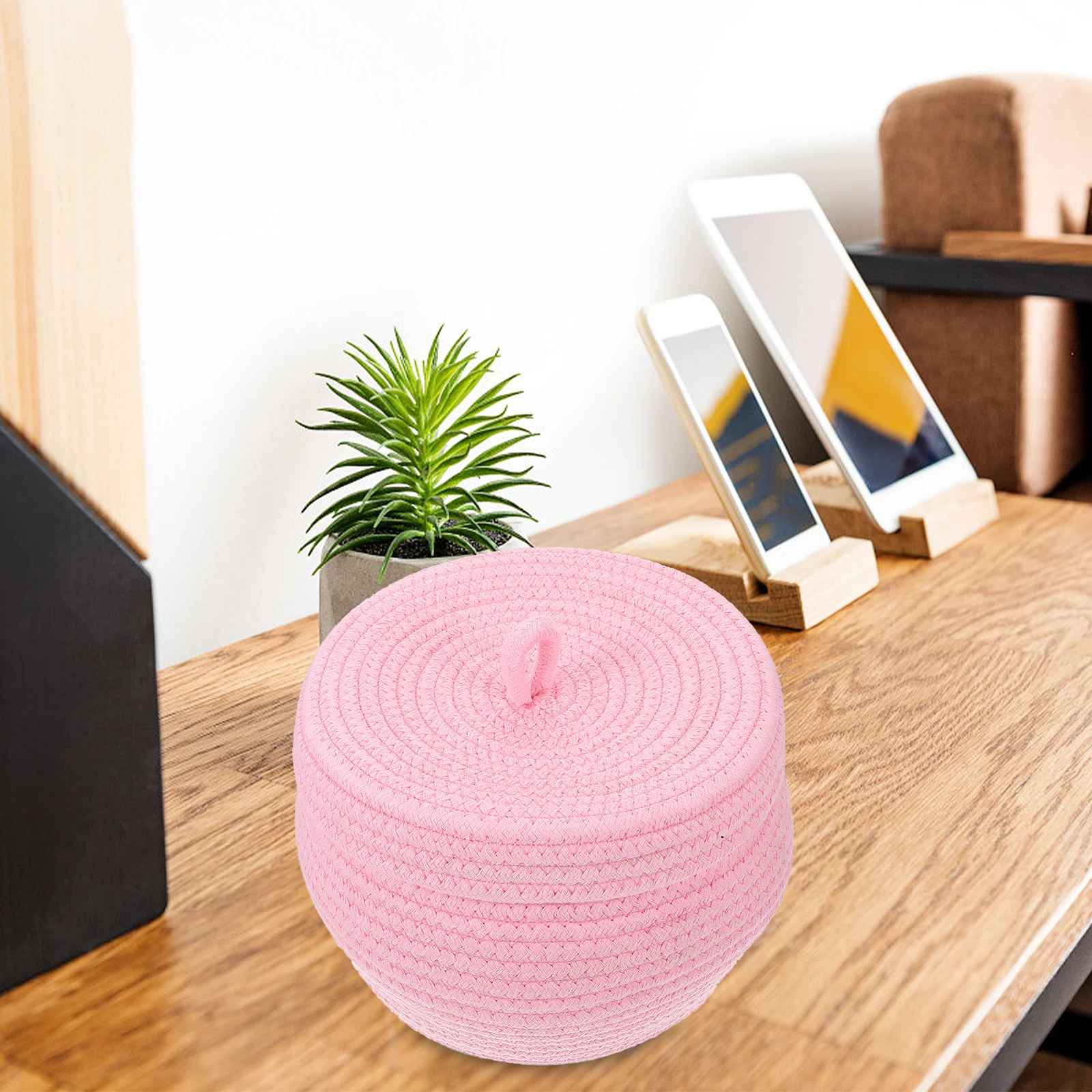 Cotton Rope Storage Basket Woven Container Simple Cover Laundry Clothing Toy Snack Decorative Bedroom Living Room
Cotton Rope Storage Basket Woven Container Simple Cover Laundry Clothing Toy Snack Decorative Bedroom Living Room