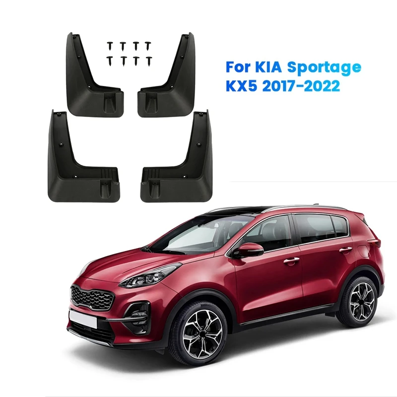 4PCS Car Mudguard Mud Flaps Splash Mud Guard Fender For KIA Sportage KX5 2017 2018 2019 2020 2021 2022 Car Accessories
4PCS Car Mudguard Mud Flaps Splash Mud Guard Fender For KIA Sportage KX5 2017 2018 2019 2020 2021 2022 Car Accessories