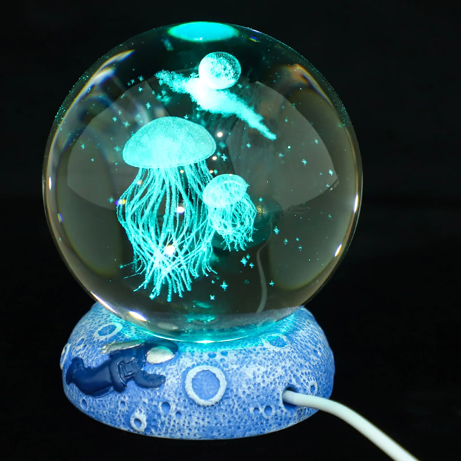 Crystal Ball Night Light 3D LED Sphere Lamp Desk Decor Gifts Child Crystals Warm Lighting Bedroom Bars Shops Home
Crystal Ball Night Light 3D LED Sphere Lamp Desk Decor Gifts Child Crystals Warm Lighting Bedroom Bars Shops Home