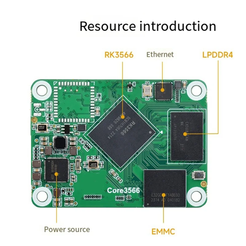Модуль Exquisite-Core3566, четырехъядерный процессор Rockchip RK3566, для Raspberry Pi CM4, 4 ГБ
Модуль Exquisite-Core3566, четырехъядерный процессор Rockchip RK3566, для Raspberry Pi CM4, 4 ГБ