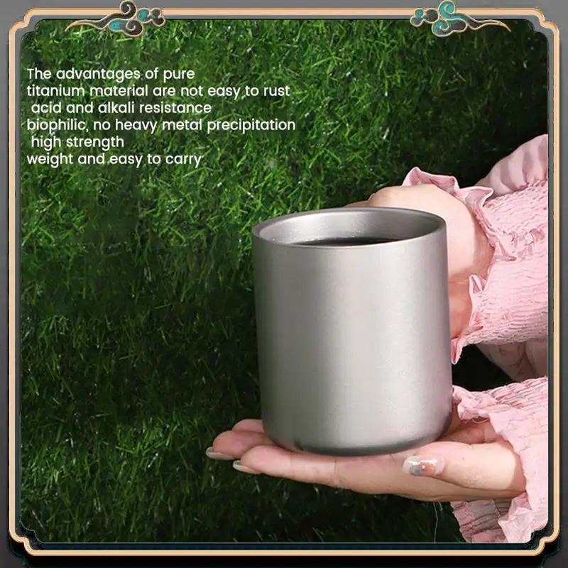 450Ml Coffee Tea Mug For Home Outdoor Camping Hiking Backpacking Picnic With Handle
450Ml Coffee Tea Mug For Home Outdoor Camping Hiking Backpacking Picnic With Handle