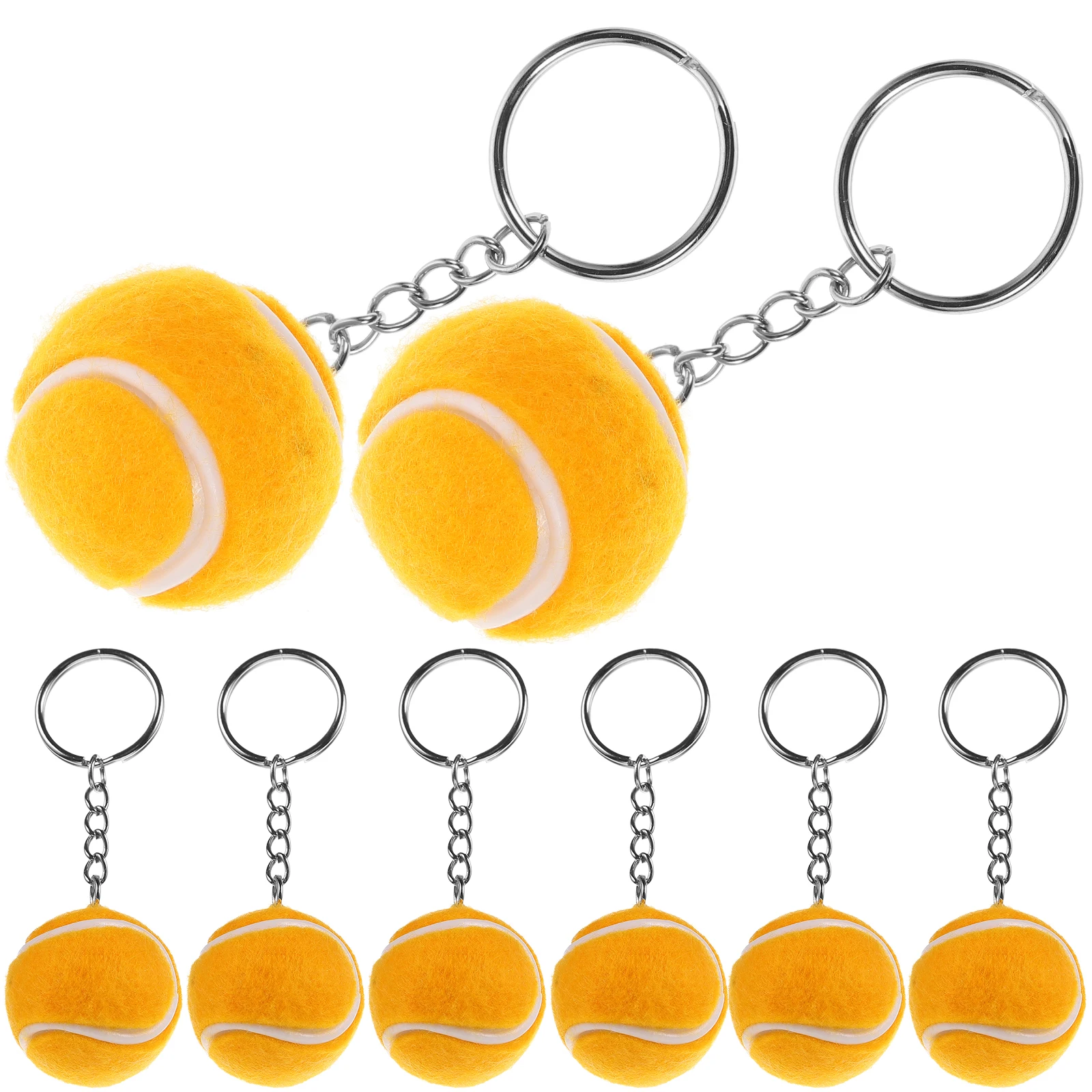 12 Pcs Tennis Keychain Yellow Hanging Pendant Keychains Portable Bags Creative Gift Keyrings
12 Pcs Tennis Keychain Yellow Hanging Pendant Keychains Portable Bags Creative Gift Keyrings