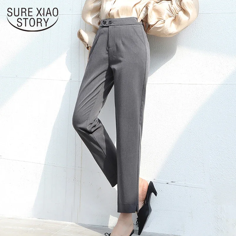 Women Black Harem Pencil Pants 2022 Spring Casual Suit Pants Loose Solid OL Style Loose High Waist Trousers Capris 8515 50
Women Black Harem Pencil Pants 2022 Spring Casual Suit Pants Loose Solid OL Style Loose High Waist Trousers Capris 8515 50