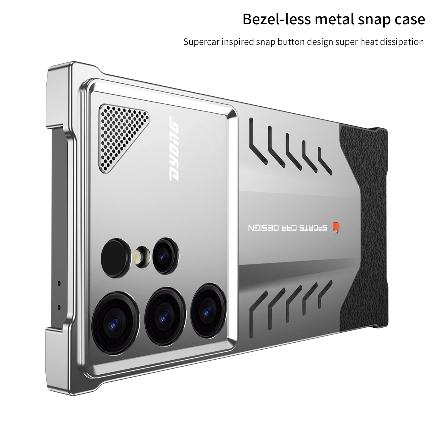 Aluminum Alloy Phone Case for Samsung Galaxy S24 S25 Ultra Frameless Anti-Fall Metal Buckle Protective Heat Dissipation Cover
Aluminum Alloy Phone Case for Samsung Galaxy S24 S25 Ultra Frameless Anti-Fall Metal Buckle Protective Heat Dissipation Cover