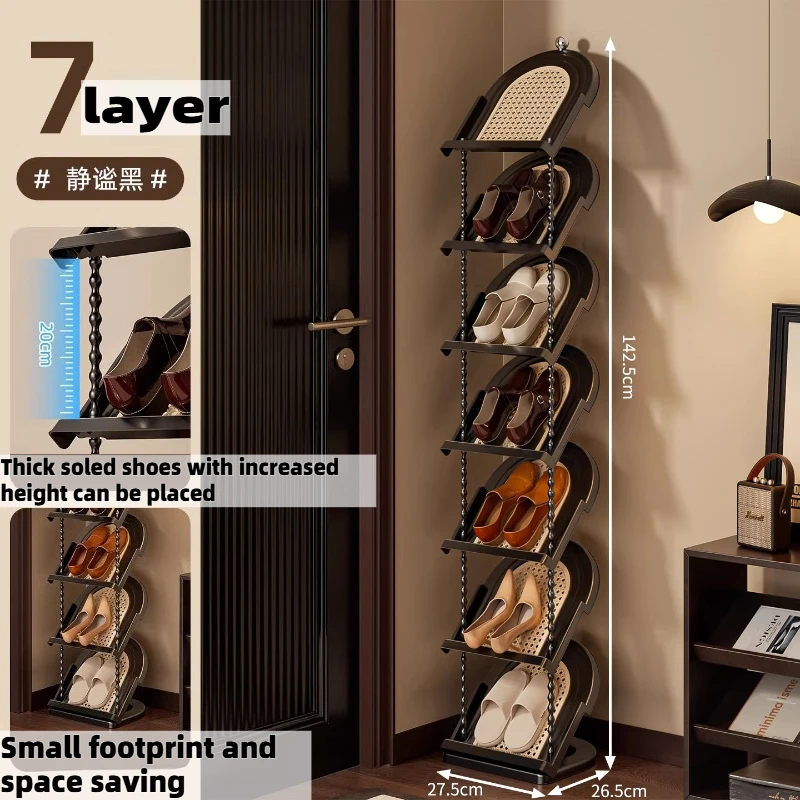 Living Room Shoerack Organizer Saves Space 7 Multi-layer Storage Black Shoe Rack Shelf Multipurpose Interior Home Furniture
Living Room Shoerack Organizer Saves Space 7 Multi-layer Storage Black Shoe Rack Shelf Multipurpose Interior Home Furniture