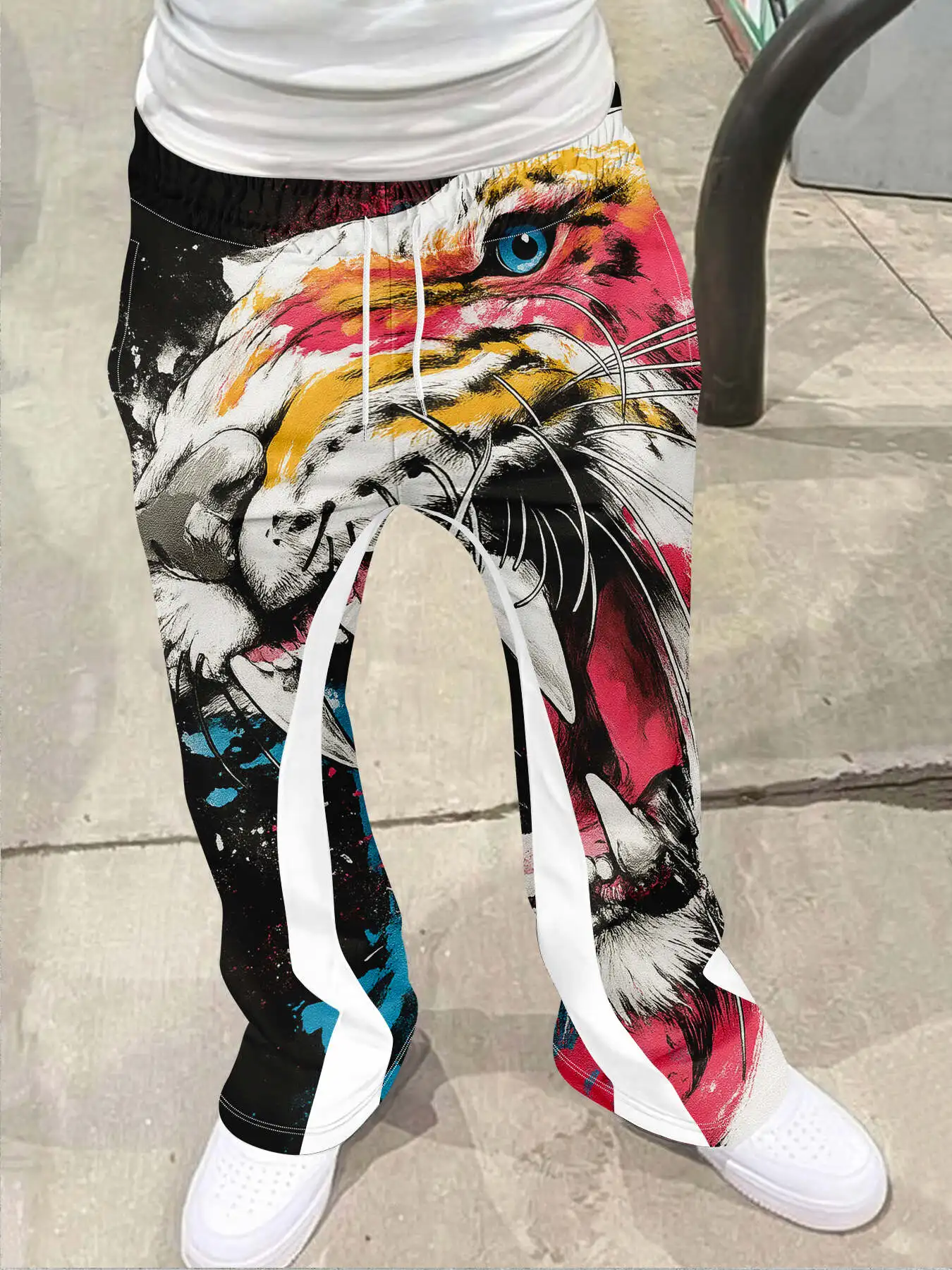 Y2k расклешенные брюки мужские свободные брюки с 3D принтом повседневные спортивные штаны со средней талией спортивная женская одежда уличная одежда винтажные брюки в стиле хип-хоп
Y2k расклешенные брюки мужские свободные брюки с 3D принтом повседневные спортивные штаны со средней талией спортивная женская одежда уличная одежда винтажные брюки в стиле хип-хоп