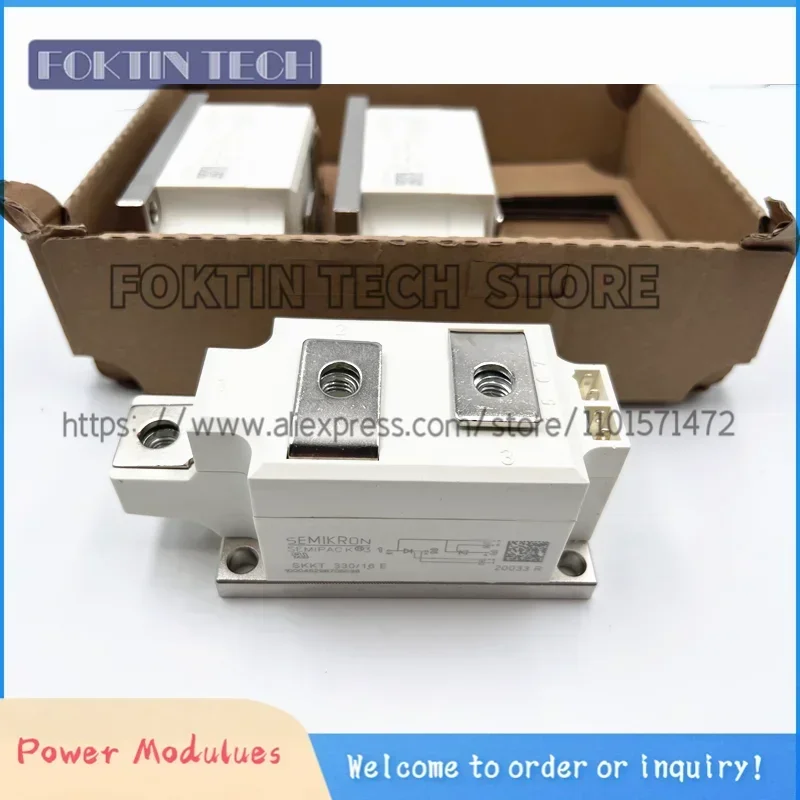 Новый оригинальный тиристорный модуль SKKT330/16E SKKT330/18E SKKT330/14E SKKT330/12E
Новый оригинальный тиристорный модуль SKKT330/16E SKKT330/18E SKKT330/14E SKKT330/12E