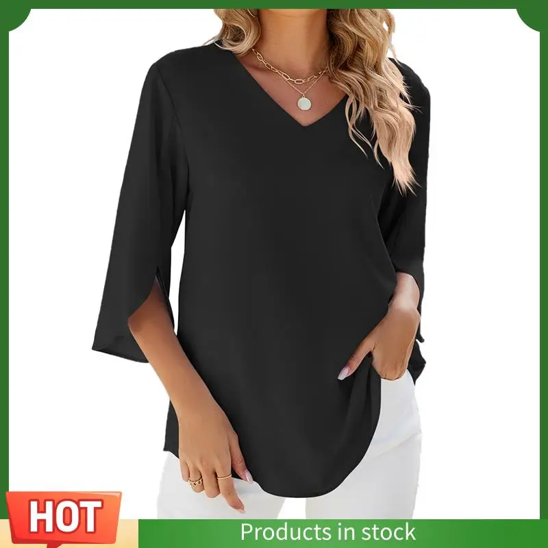 Intuitive Women Blouses Dressy Casual 1/2 Sleeve Tops Business Work Chiffon Office V Neck Shirts
Intuitive Women Blouses Dressy Casual 1/2 Sleeve Tops Business Work Chiffon Office V Neck Shirts