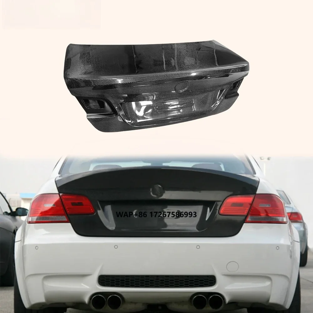 For 3 Series E92 & M3 06-13 Carbon CS Style Rear Ductail Trunk Boot Lid
For 3 Series E92 & M3 06-13 Carbon CS Style Rear Ductail Trunk Boot Lid