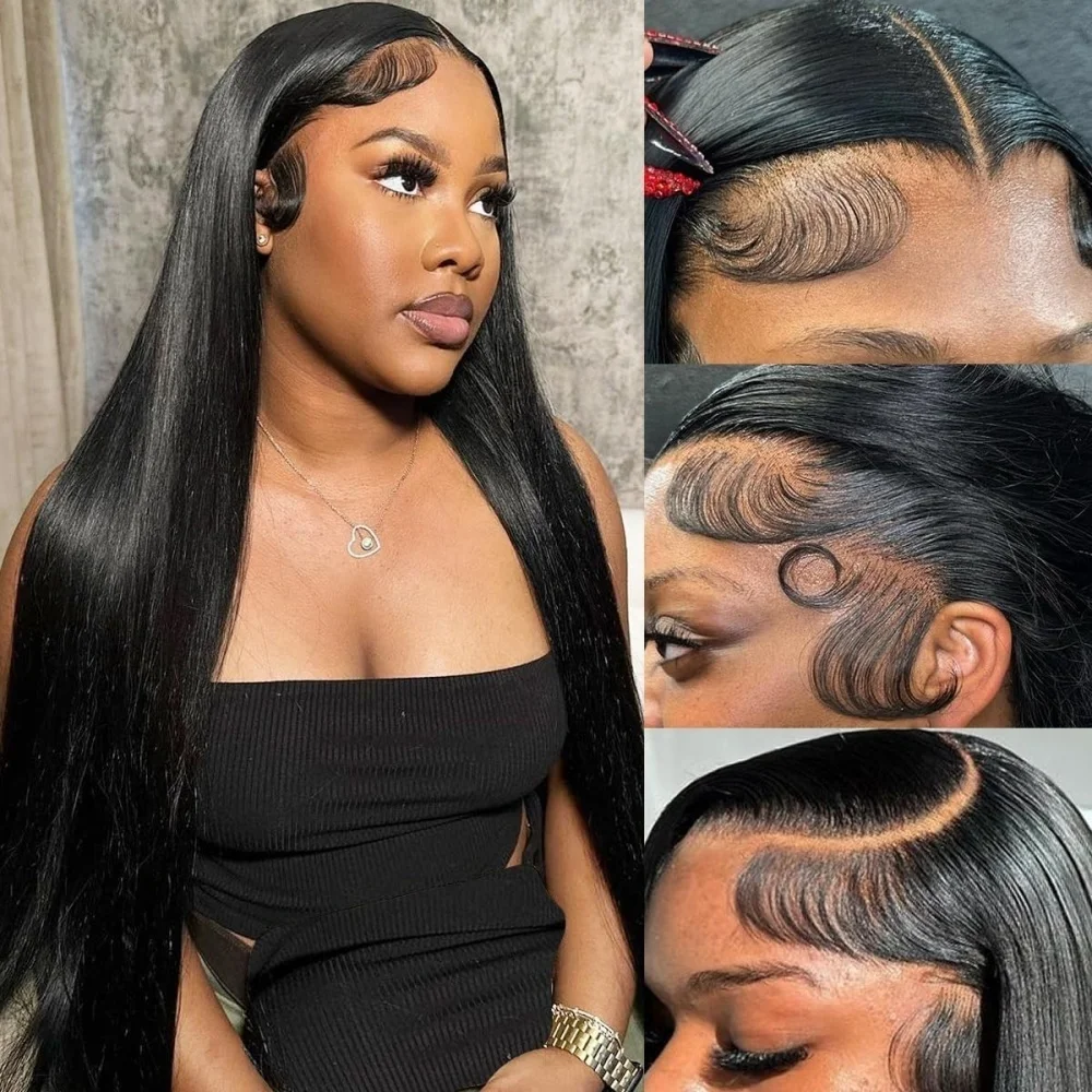 200% Density Bone Straight Forntal Lace Human Hair Lace Pre Plucked 13x4 Transparent Lace Wigs Brazilian Glueless 13x6 Lace Wigs
200% Density Bone Straight Forntal Lace Human Hair Lace Pre Plucked 13x4 Transparent Lace Wigs Brazilian Glueless 13x6 Lace Wigs