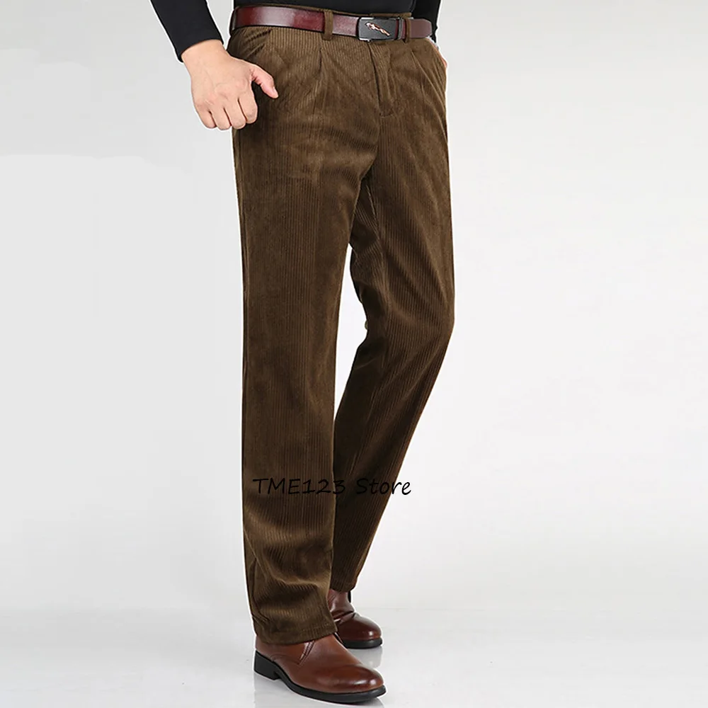 Business Casual Work Pants Men's Comfortable Corduroy Fabric Trouser for Man Trousers Straight Tailoring Classic Clothing
Business Casual Work Pants Men's Comfortable Corduroy Fabric Trouser for Man Trousers Straight Tailoring Classic Clothing