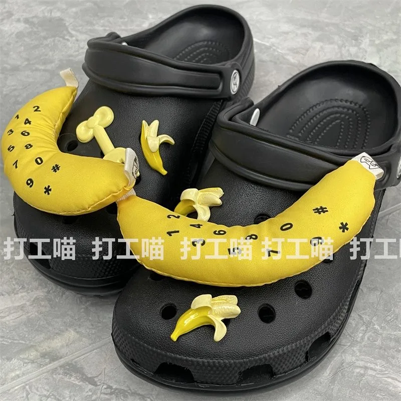Cartoon Fruit Banana Apple Shoe Charms for Crocs Cute Shoe Charms Shoe Decorations Accessories for Party Kids Girls Gift
Cartoon Fruit Banana Apple Shoe Charms for Crocs Cute Shoe Charms Shoe Decorations Accessories for Party Kids Girls Gift