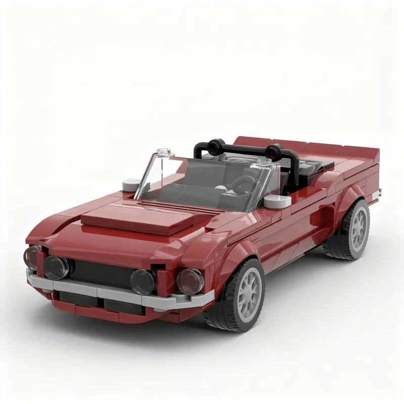 311PCS MOC City Champions Super Car Shelby Mustang GT500 Convertible Model Technology DIY Assembly Building Blocks Display Gift
311PCS MOC City Champions Super Car Shelby Mustang GT500 Convertible Model Technology DIY Assembly Building Blocks Display Gift