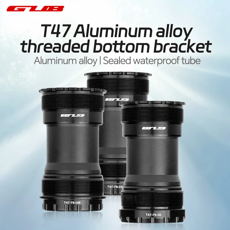 GUB T47 Thread Bottom Bracket 24/30mm Axis Ceramic Bicycle Central Shaft DUB Steel Universal Bike BB Fit for Crankset 77-83mm
GUB T47 Thread Bottom Bracket 24/30mm Axis Ceramic Bicycle Central Shaft DUB Steel Universal Bike BB Fit for Crankset 77-83mm