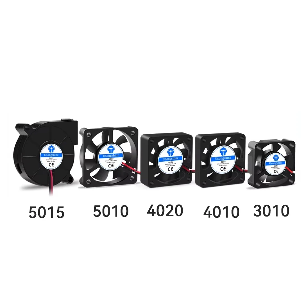 5015 5010 4010 4020 DC Cooling Fan 5V 12V 24V Brushless Turbo Blower 2Pin for 3D Printer Extruder Hotend DC Cooler Plastic Fan
5015 5010 4010 4020 DC Cooling Fan 5V 12V 24V Brushless Turbo Blower 2Pin for 3D Printer Extruder Hotend DC Cooler Plastic Fan
