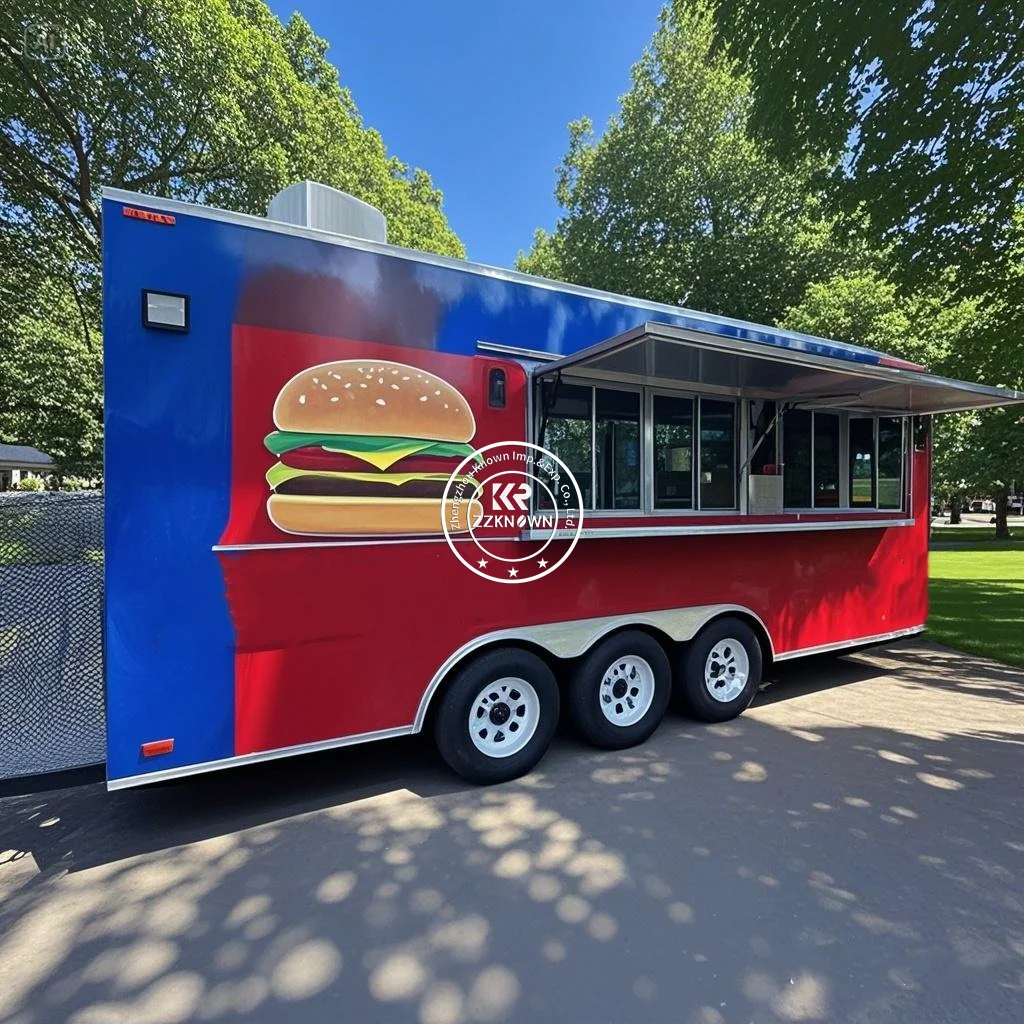 2025 Hot Selling DOT Certificate Mobile Coffee Food Truck Mobile Fast Food Trailer with Cooking Equipment
2025 Hot Selling DOT Certificate Mobile Coffee Food Truck Mobile Fast Food Trailer with Cooking Equipment