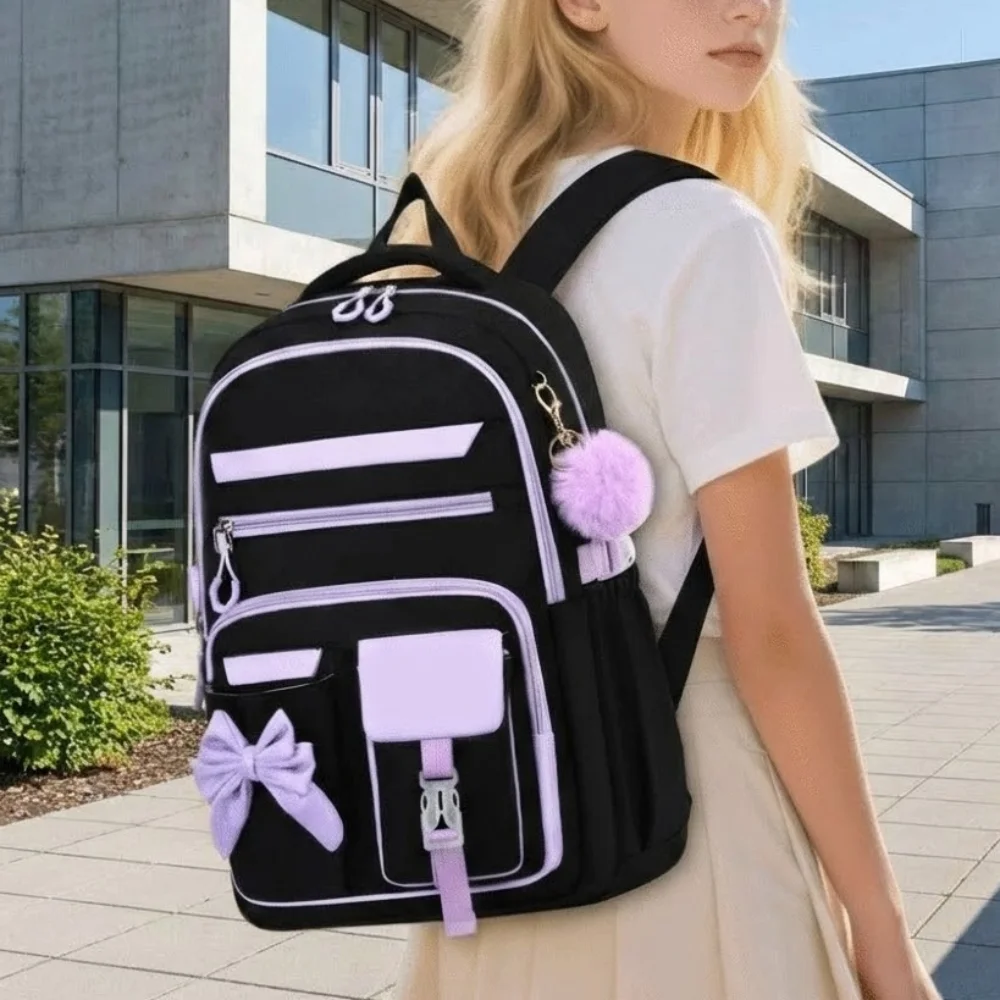 Casual Three-Piece School Bag Set Contrast Color Durable Large Capacity Backpack Lightweight Students School Bag Primary School
Casual Three-Piece School Bag Set Contrast Color Durable Large Capacity Backpack Lightweight Students School Bag Primary School