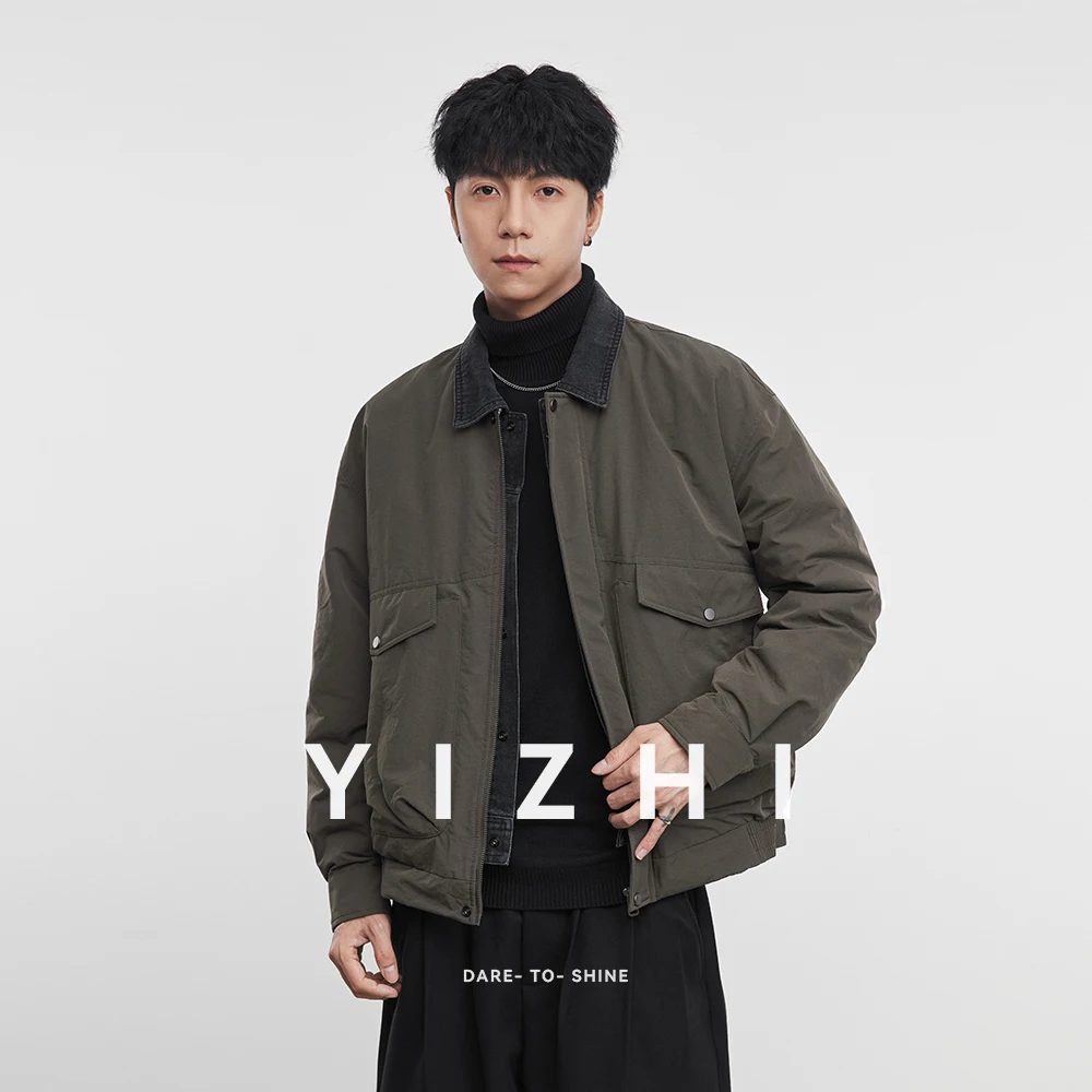 Fashion Men's White Duck Down Fashion Down Jacket 2025 Winter Retro Loose Lapel Fake Two-piece Coat Jacket
Fashion Men's White Duck Down Fashion Down Jacket 2025 Winter Retro Loose Lapel Fake Two-piece Coat Jacket