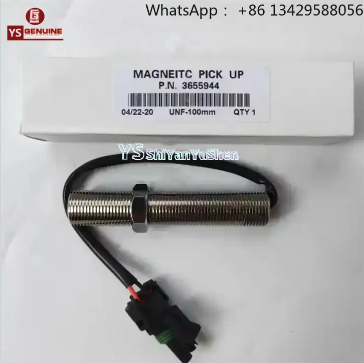 Diesel Generator Engine Spare Parts RPM Magnetic Pickup Speed Sensor 3655944 3034572 Essential Genset Parts & Accessories
Diesel Generator Engine Spare Parts RPM Magnetic Pickup Speed Sensor 3655944 3034572 Essential Genset Parts & Accessories