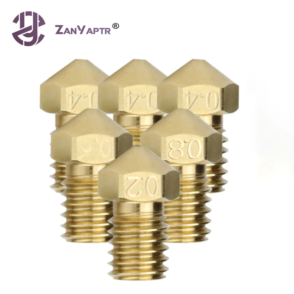 1pc 3D Upgrade E3D V6 Brass Nozzle 0.2/0.25/0.4/0.6/0.8mm For 3D Printer Nozzle Hotend Extruder Ender 3 CR10 Titan Extruder
1pc 3D Upgrade E3D V6 Brass Nozzle 0.2/0.25/0.4/0.6/0.8mm For 3D Printer Nozzle Hotend Extruder Ender 3 CR10 Titan Extruder