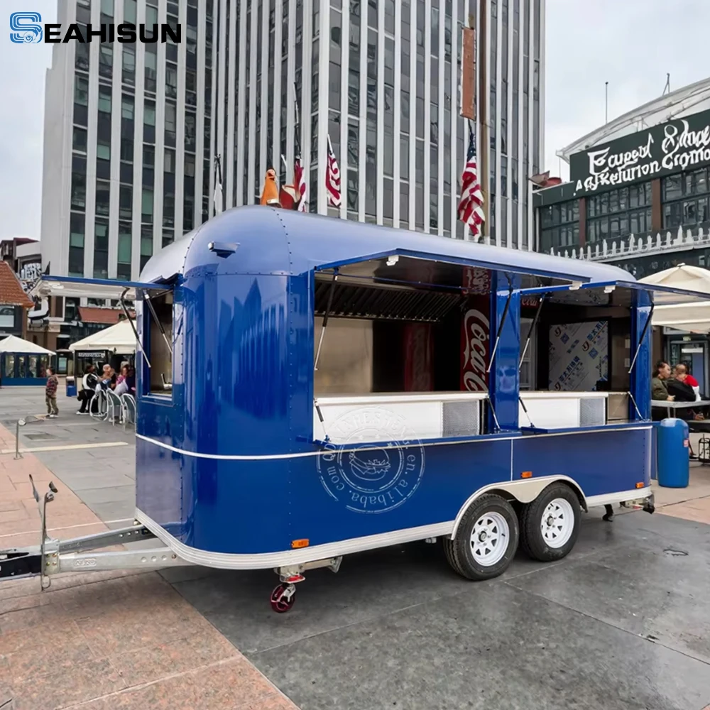New Fully Equipped Food Truck Hotdog & Pizza Cart for Restaurant & Concession Trailers Portable Remorque Alimentaire
New Fully Equipped Food Truck Hotdog & Pizza Cart for Restaurant & Concession Trailers Portable Remorque Alimentaire