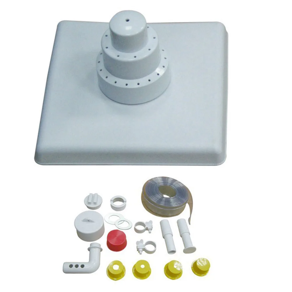 Набор основных аксессуаров улучшают свой бассейн с функциями плавающих квадратных фонтанов.
Набор основных аксессуаров улучшают свой бассейн с функциями плавающих квадратных фонтанов.