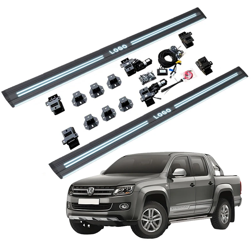 Automatic Waterproof Electric Power Side Step Running Board Dual Lights for VW AMAROK Crew Cab Pickup Truck 2010-2016
Automatic Waterproof Electric Power Side Step Running Board Dual Lights for VW AMAROK Crew Cab Pickup Truck 2010-2016