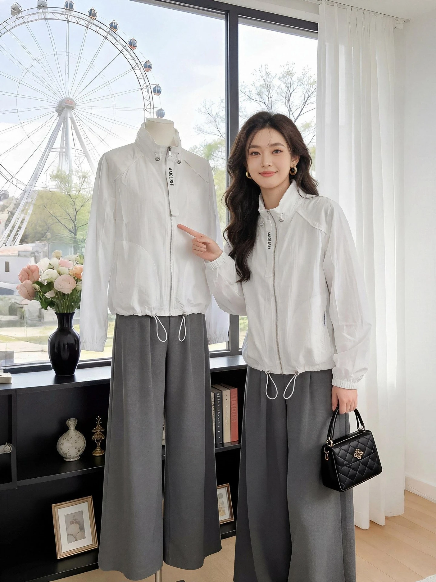 Women's Summer 2026 New Fashionable Lightweight Breathable Long Sleeve Sun Protection Coat Stylish Versatile Trendy Commute S...
Women's Summer 2026 New Fashionable Lightweight Breathable Long Sleeve Sun Protection Coat Stylish Versatile Trendy Commute S...
