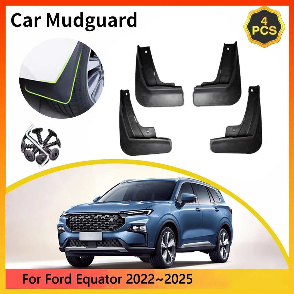For Ford Equator 2022~2025 2023 CX756 Car Mudguards Mudflap Mudguard Splash Guards Mud Flaps Fender Auto Accessories Parts Soil
For Ford Equator 2022~2025 2023 CX756 Car Mudguards Mudflap Mudguard Splash Guards Mud Flaps Fender Auto Accessories Parts Soil