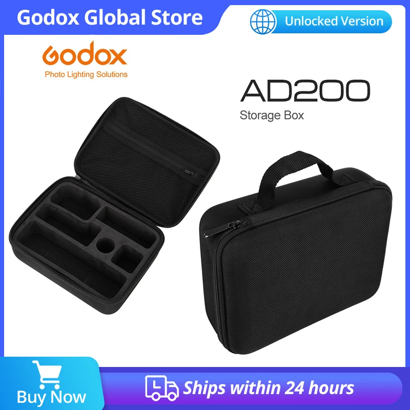 Godox Original AD200 Защитная сумка Защитный чехол для Godox Pocket Flash AD200
Godox Original AD200 Защитная сумка Защитный чехол для Godox Pocket Flash AD200