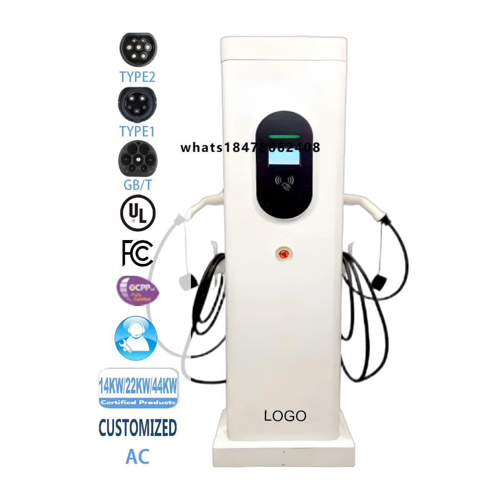 Commercial Ev Charger OCPP 14kw 22kw 44kw AC Double Wall Box Charging Station Ev Car Charger Ev Fast Charger Station
Commercial Ev Charger OCPP 14kw 22kw 44kw AC Double Wall Box Charging Station Ev Car Charger Ev Fast Charger Station