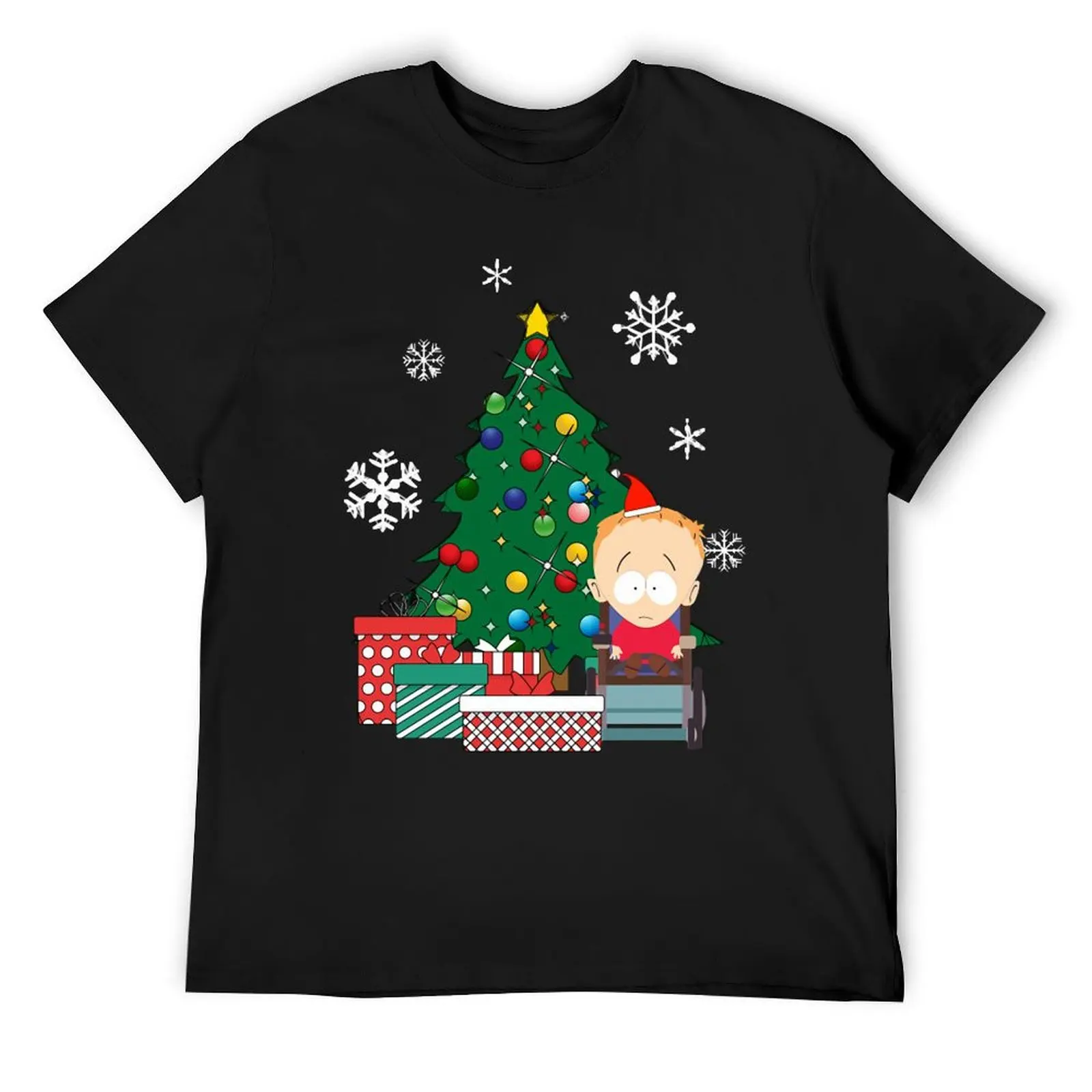 Timmy Around The Christmas Tree South Park T-Shirt funny shirt cotton shirts graphic cute clothes mens plain t shirts
Timmy Around The Christmas Tree South Park T-Shirt funny shirt cotton shirts graphic cute clothes mens plain t shirts