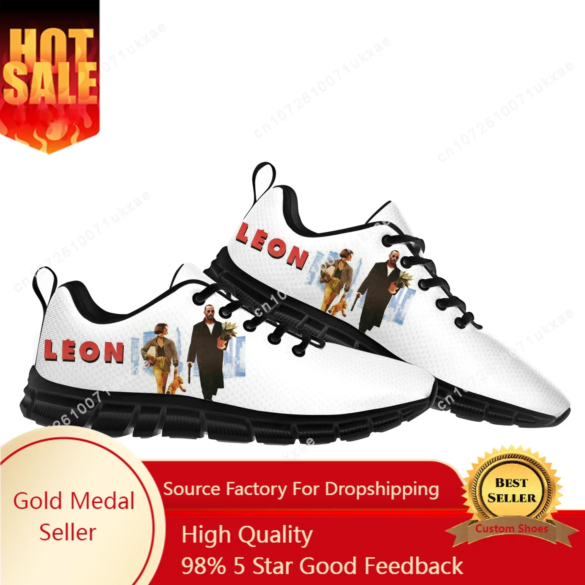 LEON The Professional Léon Sports Shoes Mens Womens Sneakers Parent Sneaker Customize Couple Shoe
LEON The Professional Léon Sports Shoes Mens Womens Sneakers Parent Sneaker Customize Couple Shoe