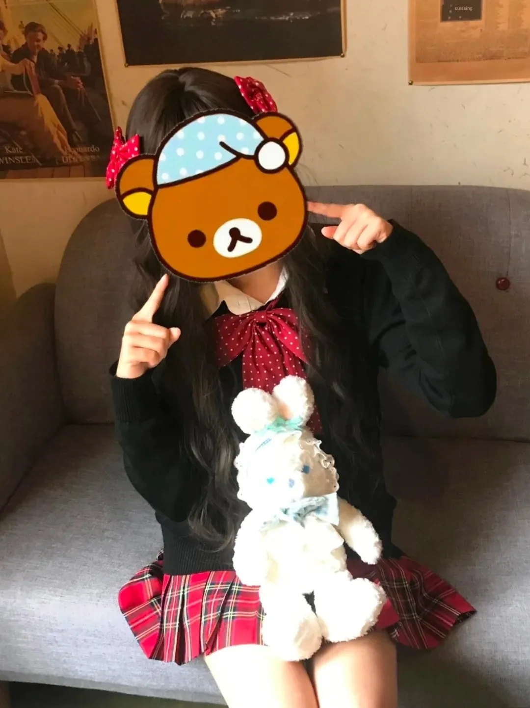 Original JK orm College Sle Knitted V-ne Sweater Basic ort Skirt Set Casual Faion Women's Ensemble Winter Wear
Original JK orm College Sle Knitted V-ne Sweater Basic ort Skirt Set Casual Faion Women's Ensemble Winter Wear