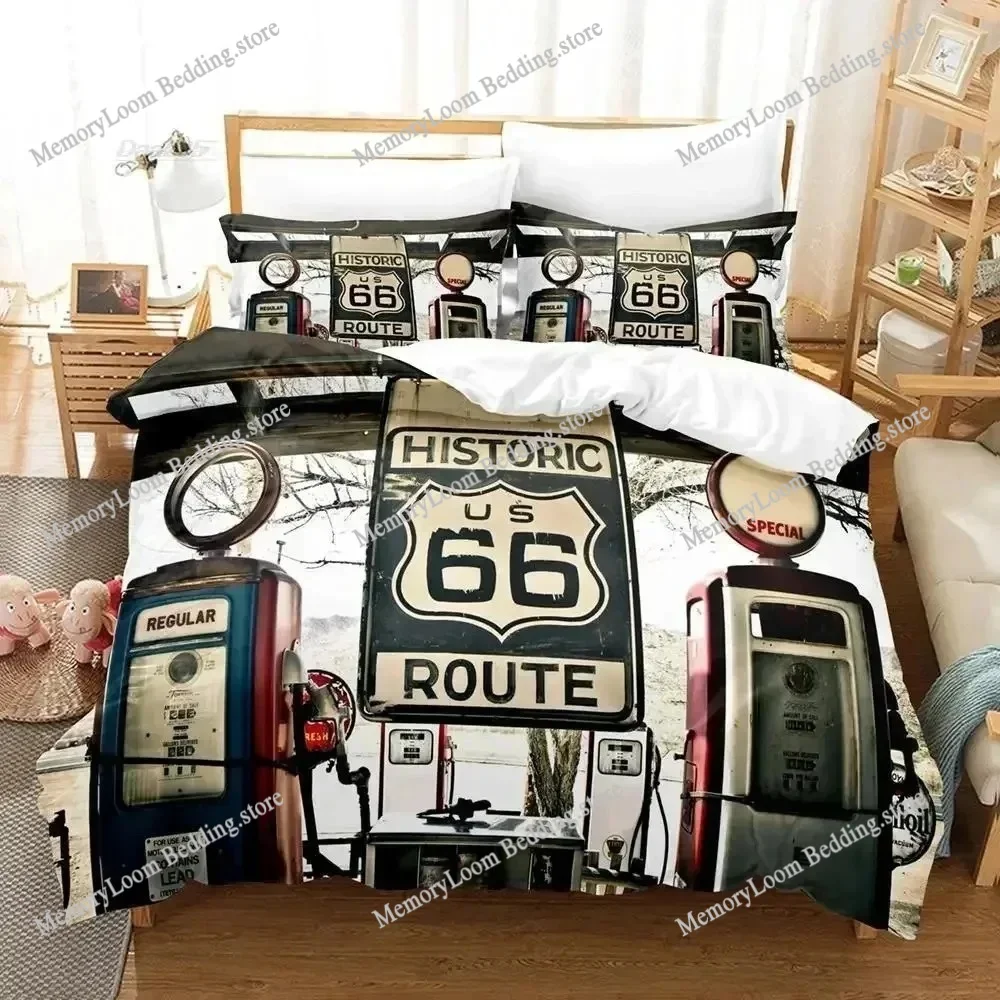 3D Print Route 66 Bedding Set Single Twin Full Queen King Size Bed Set Adult Kid Bedroom Duvet Cover Sets Fashion Bed Sheet Set
3D Print Route 66 Bedding Set Single Twin Full Queen King Size Bed Set Adult Kid Bedroom Duvet Cover Sets Fashion Bed Sheet Set